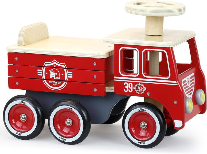 VILAC 1126R Prunkwagen von Pompiers Flugzeuge, rot