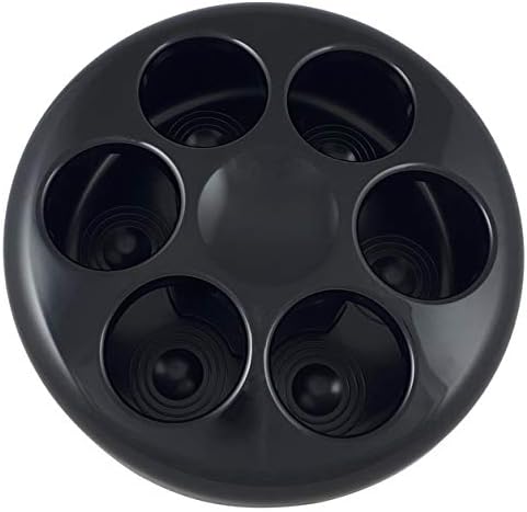 Helios Pure Flaschenkühler, Kunststoff, Schwarz, für 6 Flaschen für 6 Flaschen Schwarz, für 6 Flasch