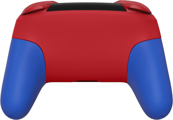eXtremeRate Griff Hülle Set kompatibel mit Nintendo Switch Pro Controller, DIY-Ersatz Front Case/Bac