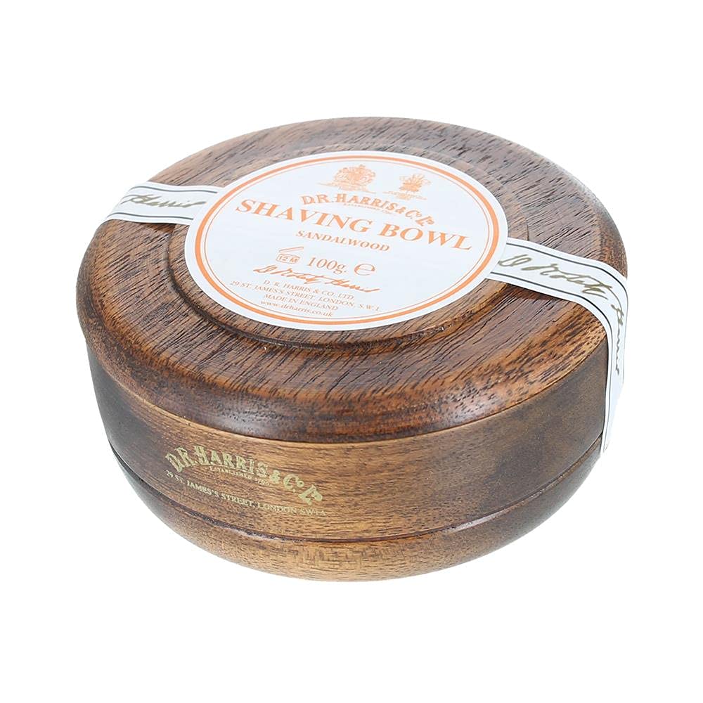 D.R. Harris - Sandalwood - Rasierseife im Holztiegel - 100g