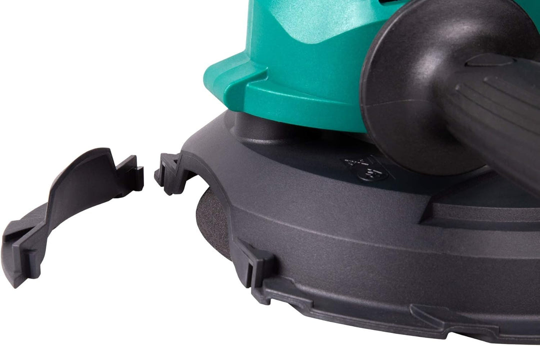 VONROC Wand-Exzenterschleifer 750W – für Decken und Wände – 180 mm Durchmesser – 33 Schleifblätter –