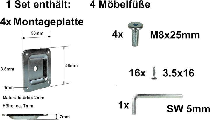 emoebelbeschlaege Prima Online 4X Holzfüsse Möbelfüsse Sofafüsse Buche Holzbeine gerade Länge 35cm B