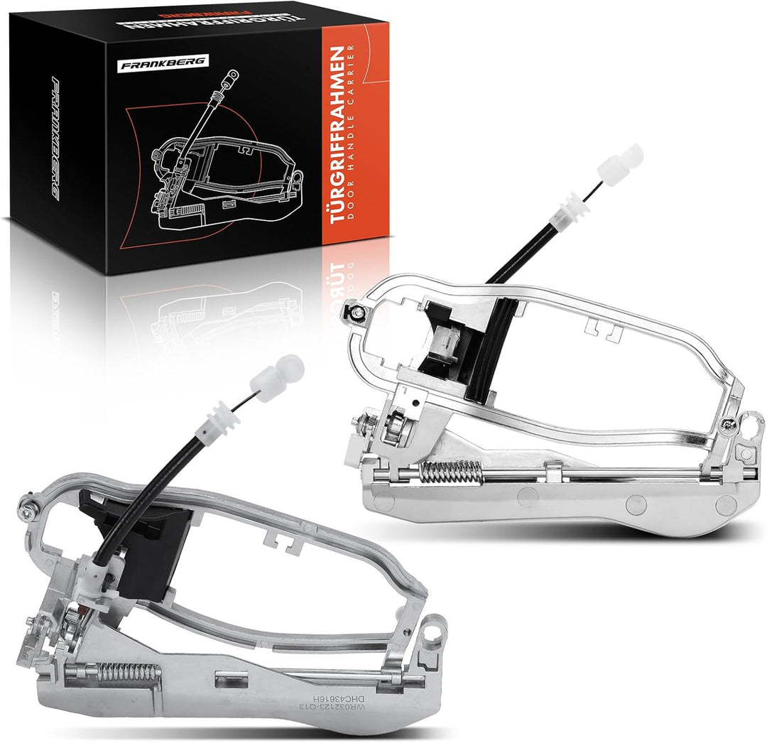 Frankberg 2x Türgriff Türgriffträger Lagerbügel Griffträger Vorne Links Rechts Kompatibel mit X5 E53