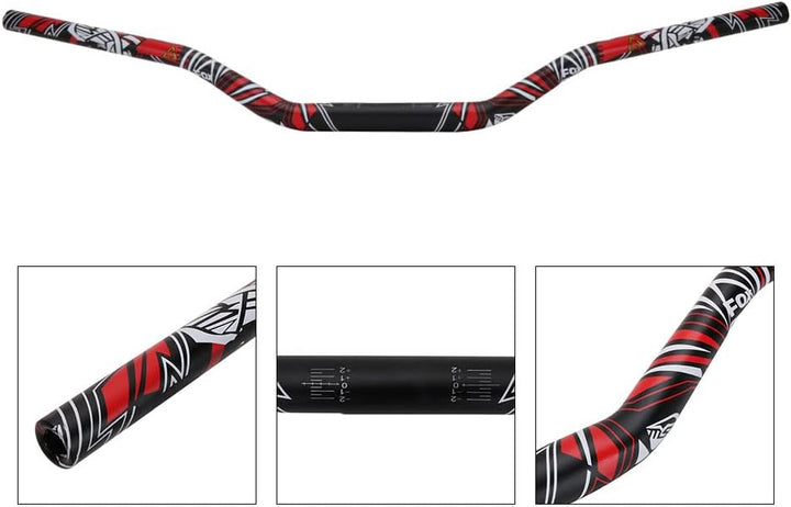 Motorrad Lenker 28mm Zoll 1 1/8 Fat Bar + Dirt Bike Griffe + Lenkerpolster + Lenker Riser für CR CRF