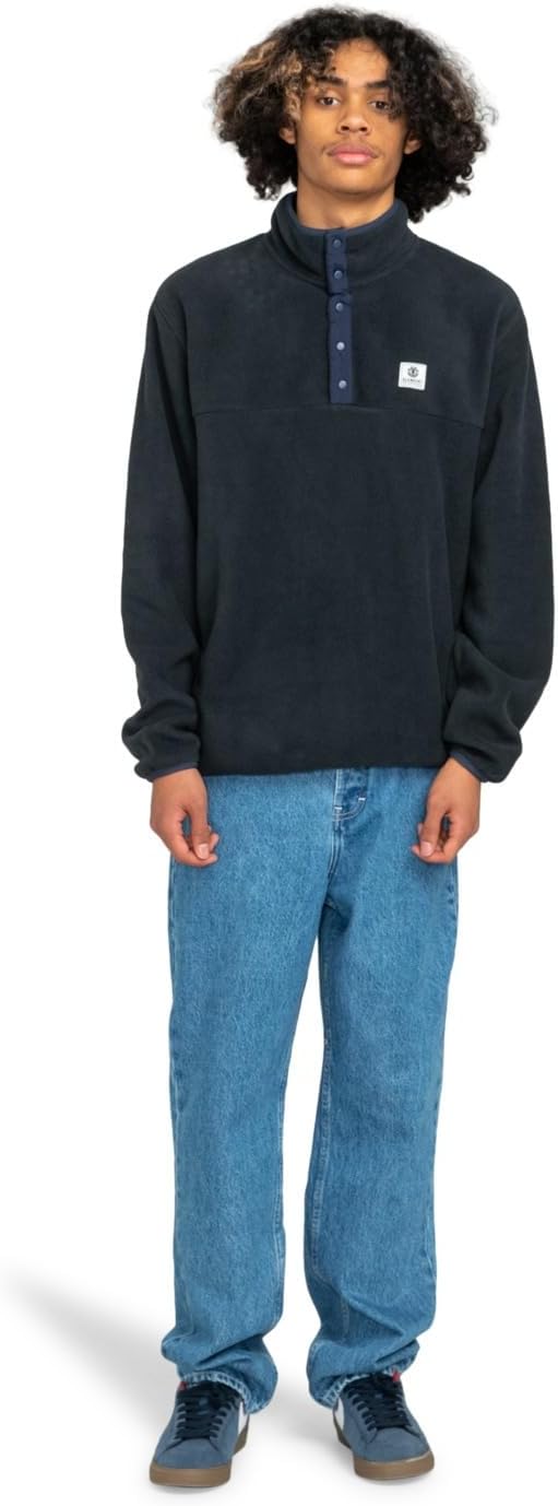 Element Herren Abenaki Po Windbreaker L Flint Schwarz, L Flint Schwarz