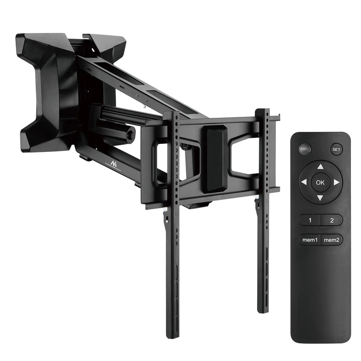 Maclean Elektrisch Höhenverstellbare TV Wandhalterung mit Fernbedienung Zur Montage über dem Kamin 3