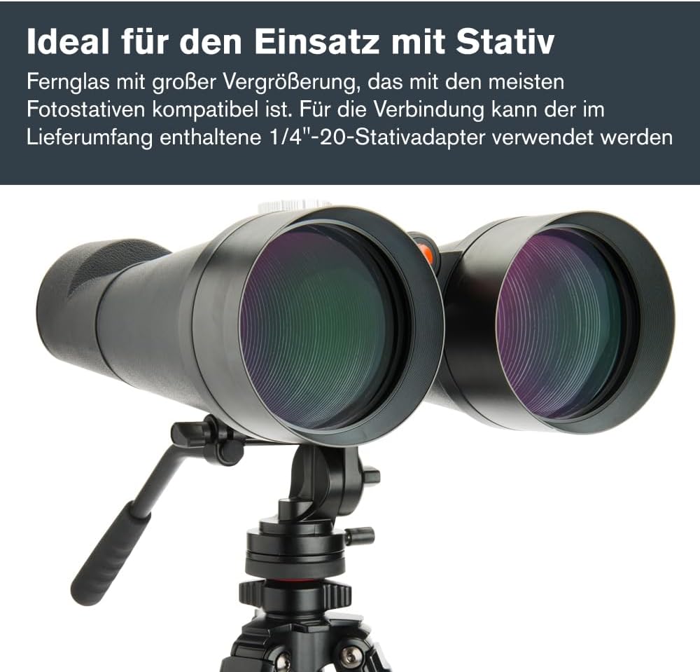 Celestron 71017 SkyMaster 25 x 100 mm Porroprismen-Fernglas mit mehrfach vergütete Linse, BaK-4 Pris