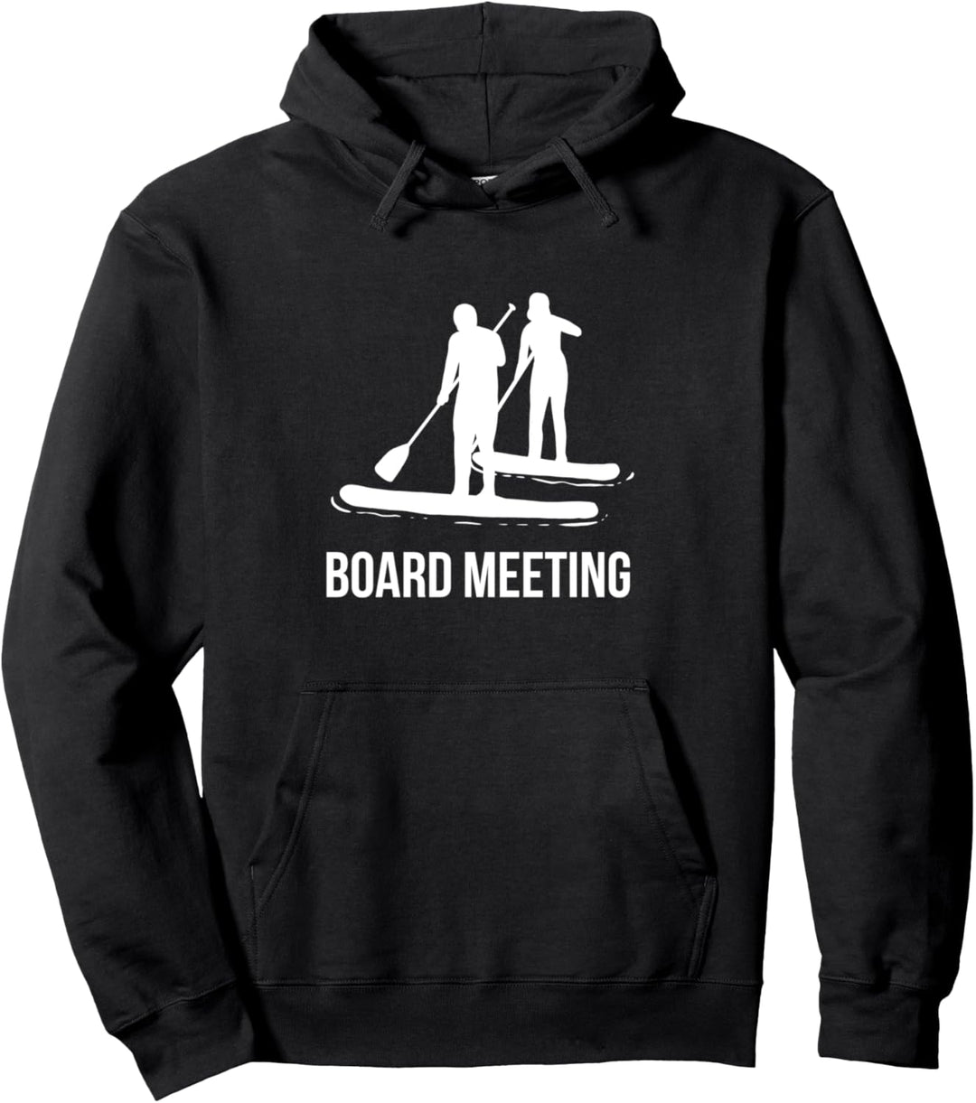 Board SUP Meeting Paddleboarder oder Paddler Pullover Hoodie