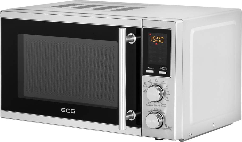ECG Mikrowelle 700W MTD 2072 GSE, silbern
