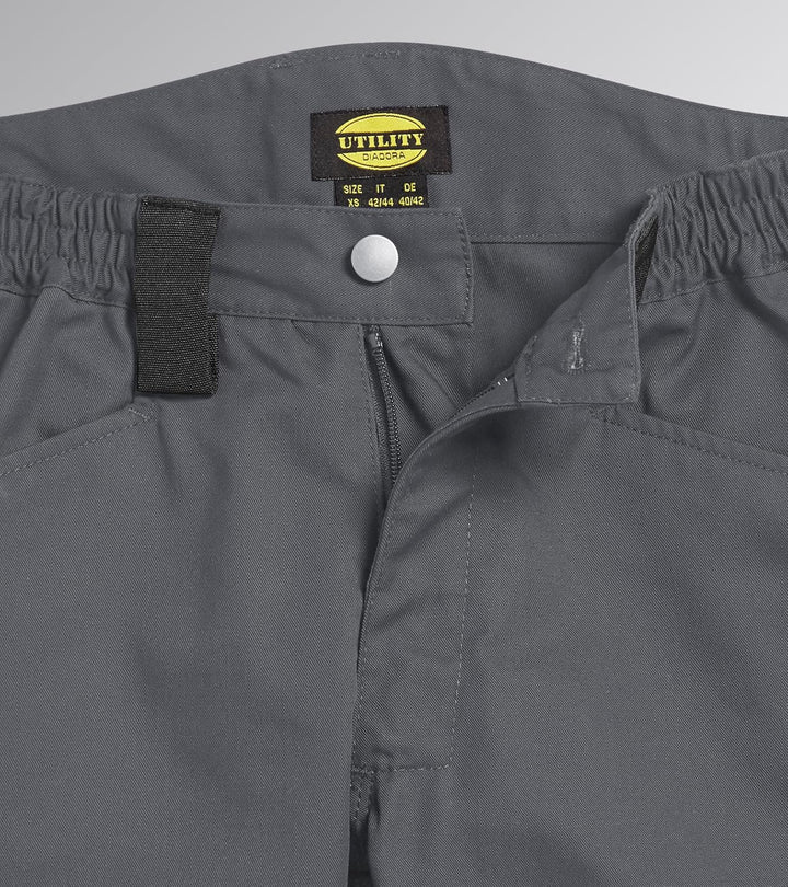 UTILITY DIADORA Herren Hose Staff Cargo Arbeitshose S Grau (Steel Gray), S Grau (Steel Gray)