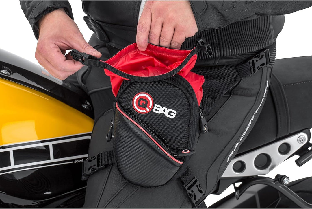 QBag Motorradtasche Motorrad Tasche/Hülle/Etui Beintasche, Gürteltasche, Hecktasche, Tankrucksack, u