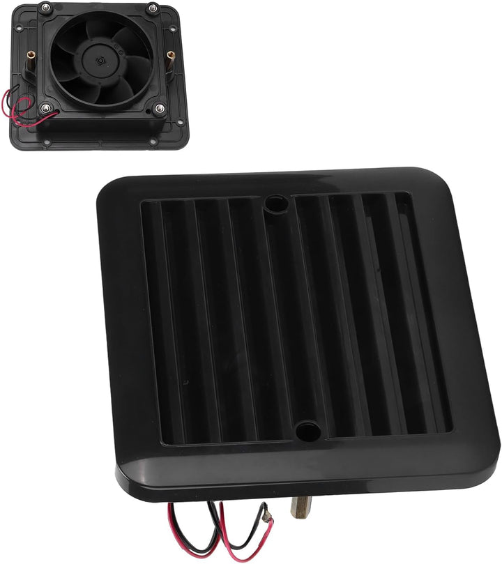 Air Vent Fan, Air Vent Fan Side mit Motor 7 Blades Strong Wind Type Zubehör für RV Motorhome Camper