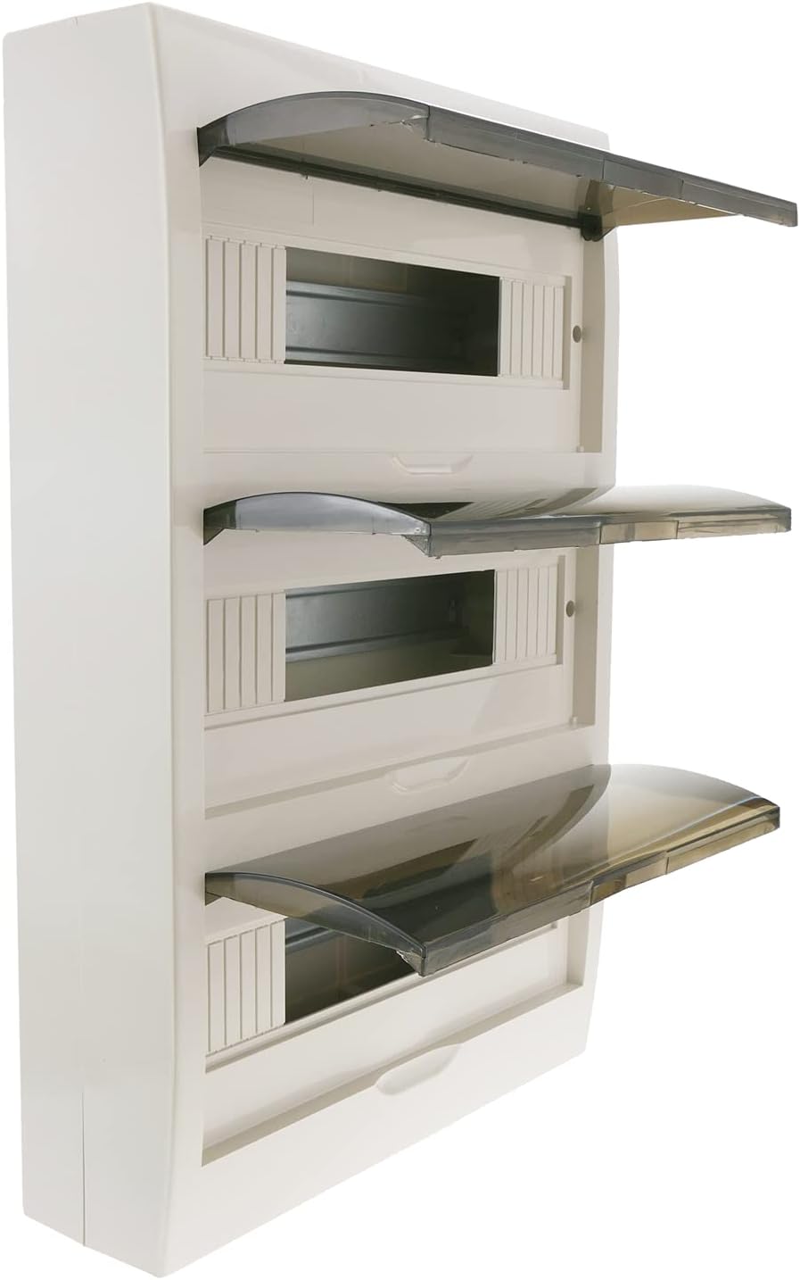 BeMatik - Schaltkasten Elektroverteilerkasten aus 36 Modulen 17,5 mm ABS-Kunststoff Oberfläche SPN I