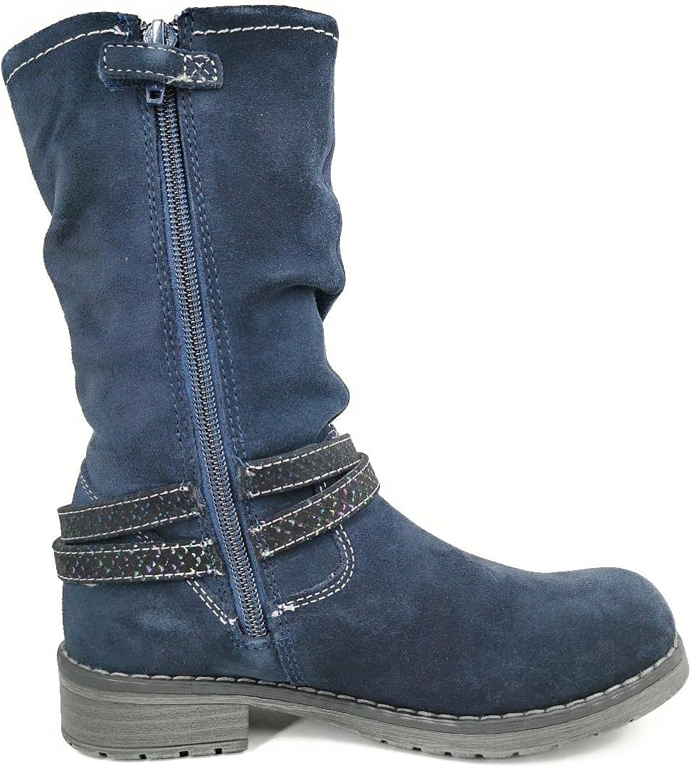 Lurchi Lia Black Suede Nappa schwarz 33 EU Atlantic Multi, 33 EU Atlantic Multi