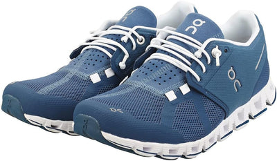ON Damen Cloud Sneaker 37 EU Denim White, 37 EU Denim White
