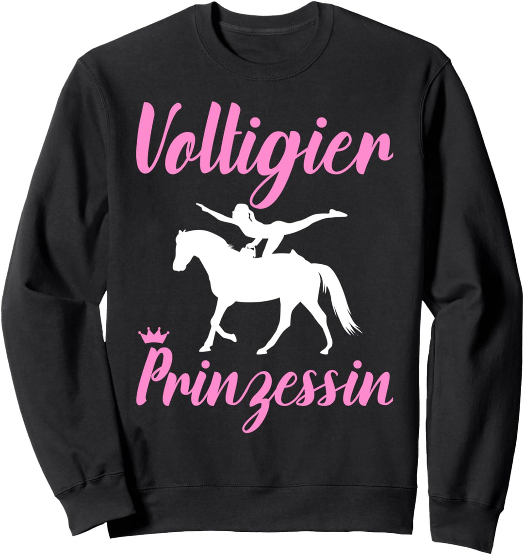 Voltigieren Mädchen Dressurreiten Voltigierer Springreiten Sweatshirt