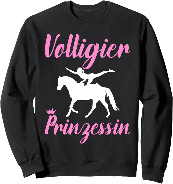 Voltigieren Mädchen Dressurreiten Voltigierer Springreiten Sweatshirt