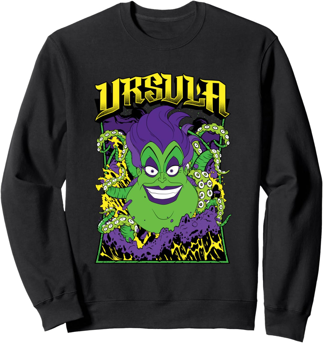 Disney Villains Ursula Metal Band Sweatshirt