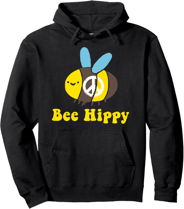 Hippie Kostüm Hippi Groove Peace Peacezeichen Flowerpower Pullover Hoodie