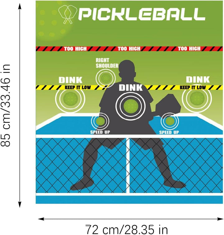 Pickleball -Übungsrebounder, Pickleball -Dink -Trainer für Outdoor | Tragbarer Trainer präziser Ziel