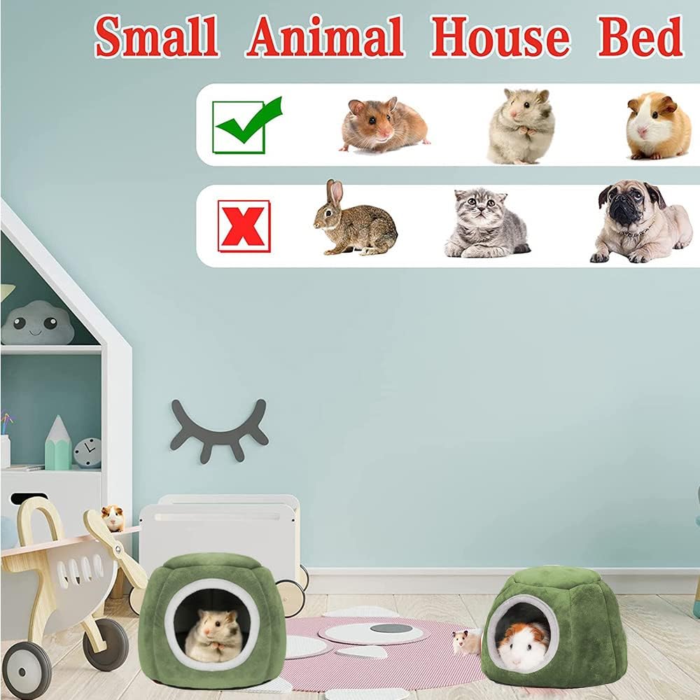 21cm Kleines Haustiernest, Hamster Haus Bett, Chinchilla Kleines Haustierbett, Warmes Haustierbett,
