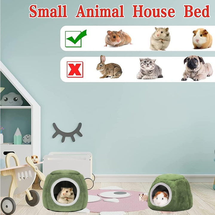 21cm Kleines Haustiernest, Hamster Haus Bett, Chinchilla Kleines Haustierbett, Warmes Haustierbett,