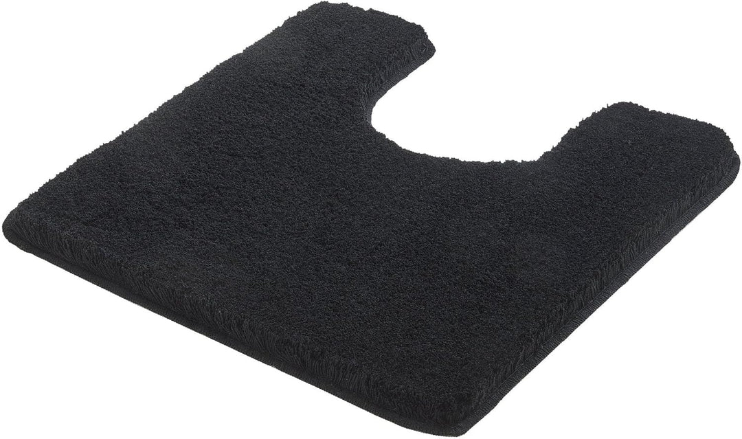 Kleine Wolke 5405926129 WC-Vorleger Relax 55 x 55 cm schwarz, 55 x 55 cm Schwarz