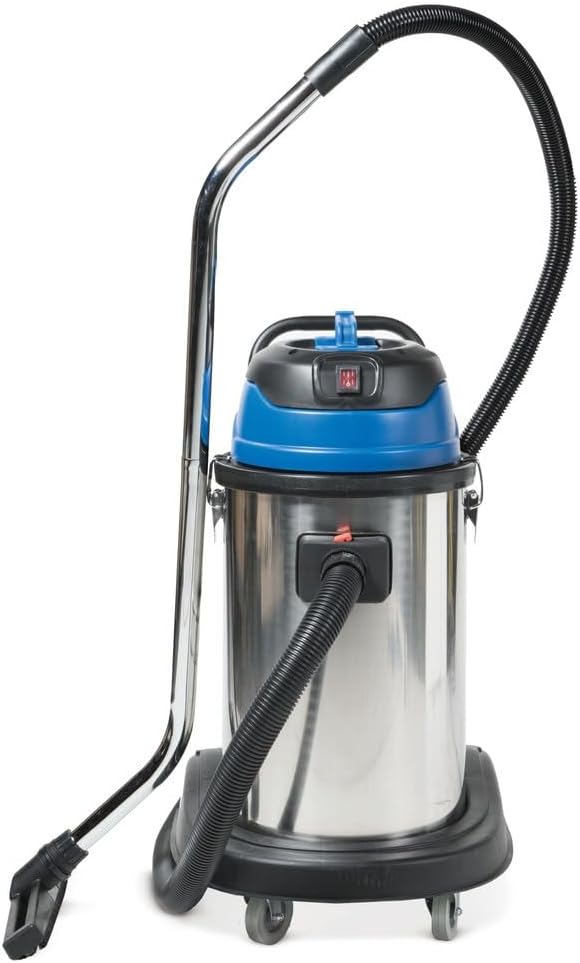 HEMMDAL Industriestaubsauger 1.500 W | 30 Liter | Kippfahrgestell | Nass-Trockensauger | Industriesa