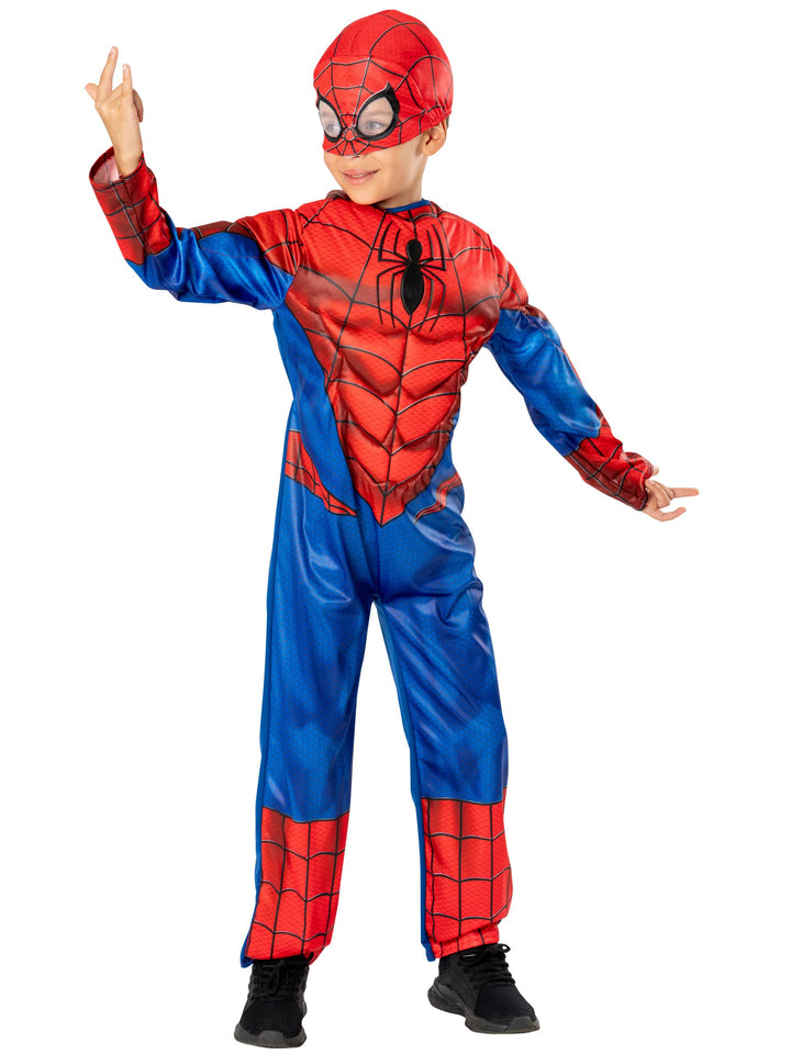 Marvel Jongen Kostüm Kleid Spiderman 140, 140