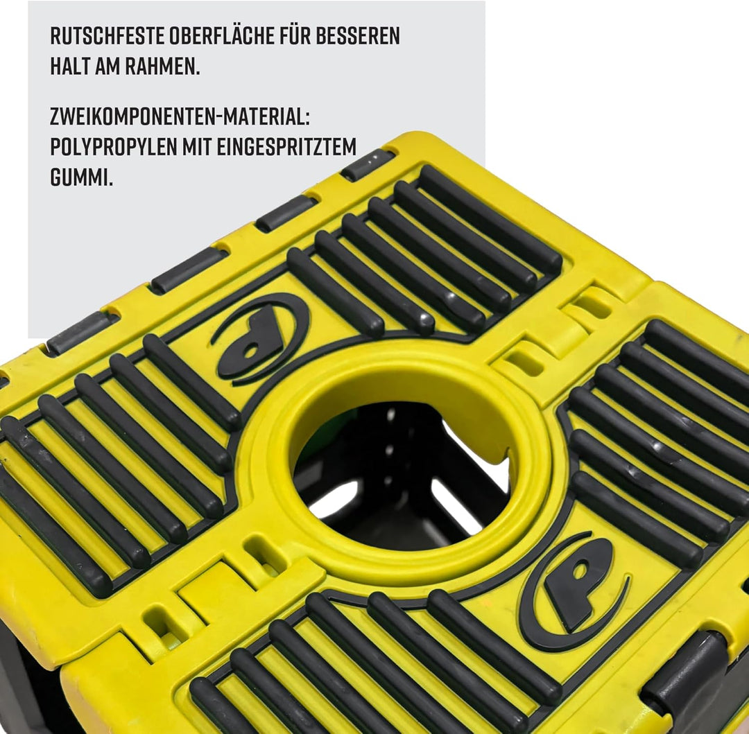 Polisport Montagebock ausklappbar gelb P8981505, Gelb