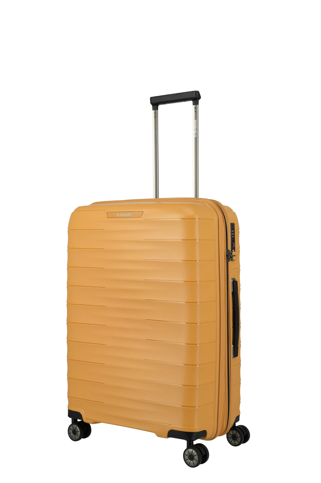 Travelite Koffer mittelgross, MOOBY M erweiterbar, Kratzfeste Hartschale, mit recyceltem Material, 6
