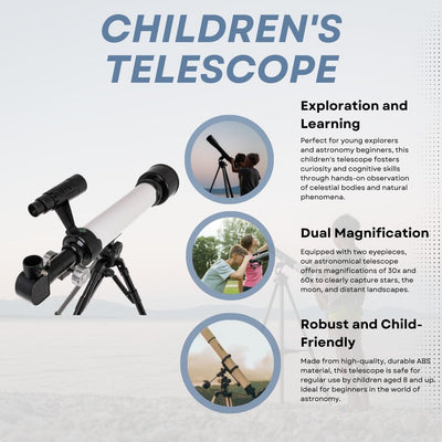 COIL Teleskop, Kinderteleskop, Entdecker-Teleskop, Astronomisches Teleskop, Lernspielzeug, Smartphon