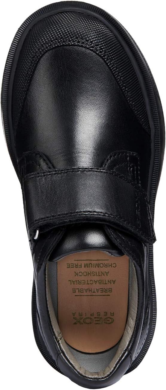 Geox Jungen J Riddock Boy I Schuluniform Schuhe 29 EU Schwarz, 29 EU Schwarz
