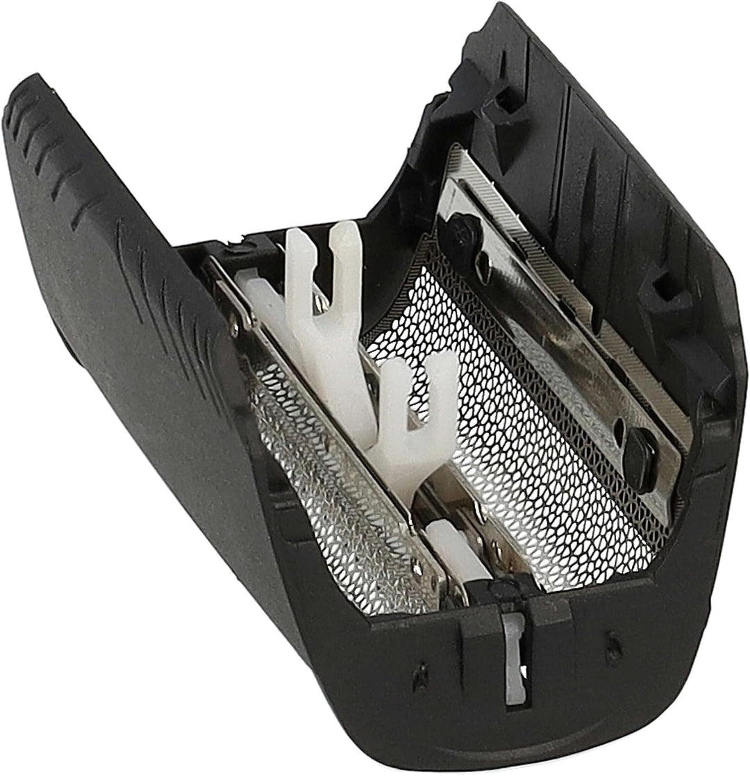 vhbw 1 x Doppelrasiergitter mit Ersatzrahmen für Braun 30B, 30B Multi für Rasierer, schwarz