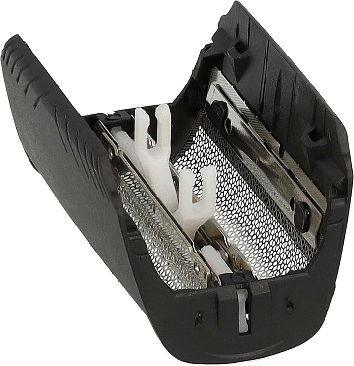 vhbw 1 x Doppelrasiergitter mit Ersatzrahmen für Braun 30B, 30B Multi für Rasierer, schwarz