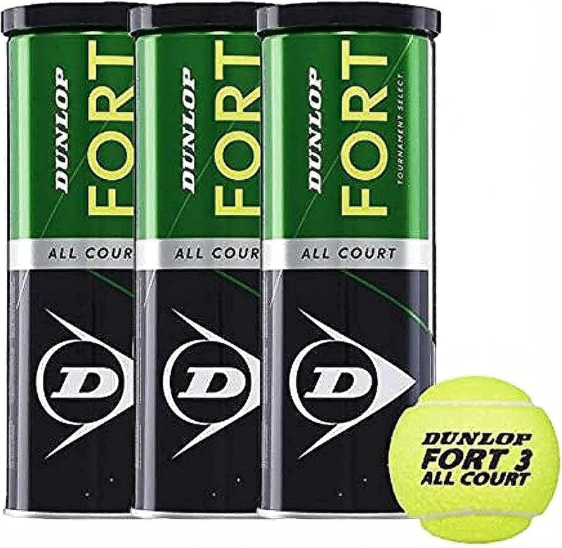 Dunlop Fort All Court Tripack 9 Bälle (3x3)