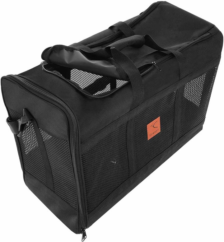 Granori Hundetasche 55x40x23 cm Flugzeug Hundetransporttasche/Hundetragetasche | Transportbox/Tiertr