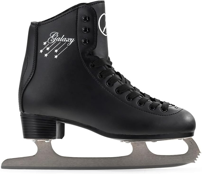 SFR Galaxy Retro Schlittschuhe schwarz Schwarz UK 7 EU40.5 US8, Schwarz UK 7 EU40.5 US8