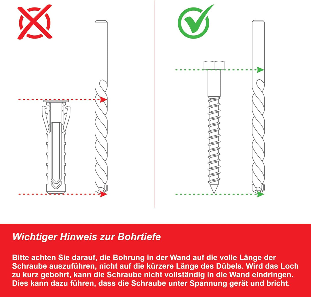 Premium X 45-50cm Wandhalter Stahl verzinkt SAT Antenne Wandhalterung Wand Montage Halter Fischer Sc