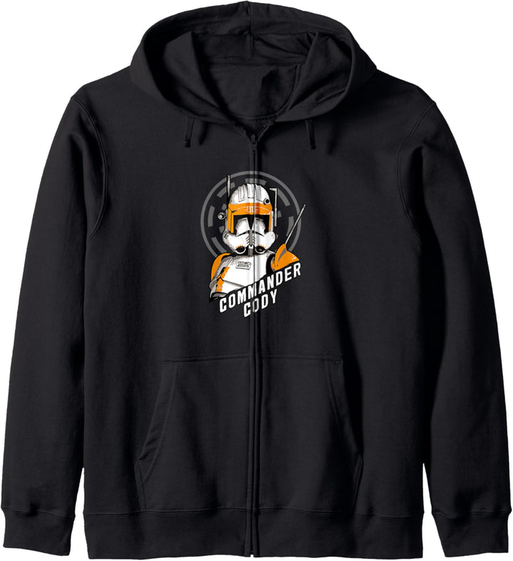 Star Wars Commander Cody Bust Logo Kapuzenjacke