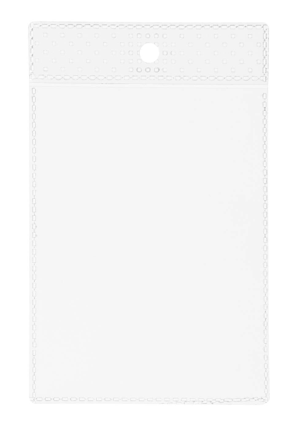Durable Etikettenschutzhüllen, Format DIN A7, transparent, Pack. à 100 Stück, 229619, DIN A7