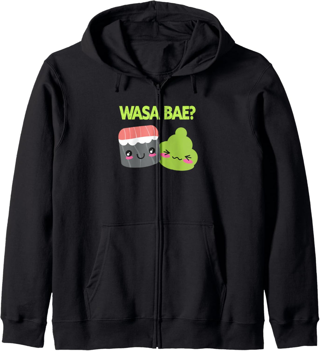 Wasa Bae - Lustiges japanisches Essen Sushi Wasabi Kapuzenjacke
