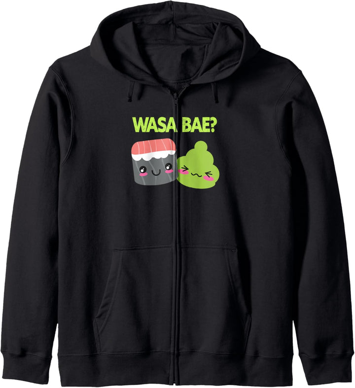 Wasa Bae - Lustiges japanisches Essen Sushi Wasabi Kapuzenjacke