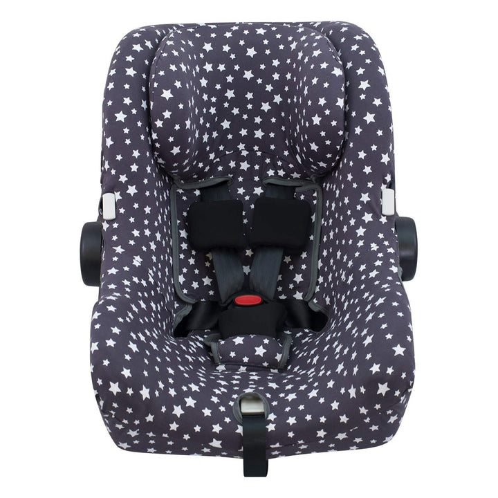 JYOKO KIDS Bezug für Autositz kompatibel mit Bugaboo Nuna by Turtle, aus Baumwolle (Winter Sky), Win