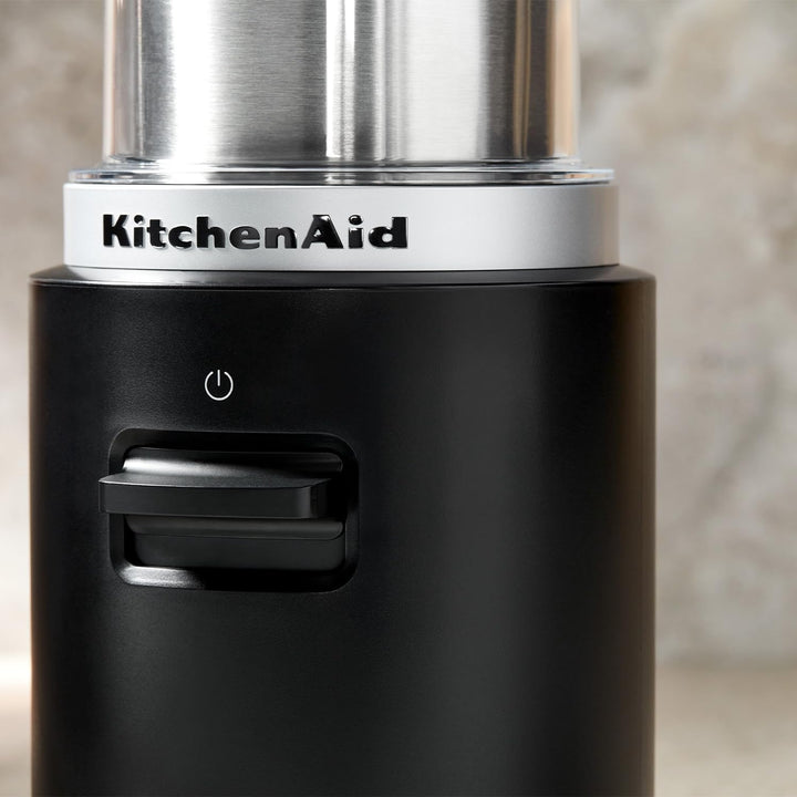 KitchenAid Go | Kabellose Kaffeemühle für frisch gemahlenen Kaffee für unterwegs | 113 g-Mahlbehälte