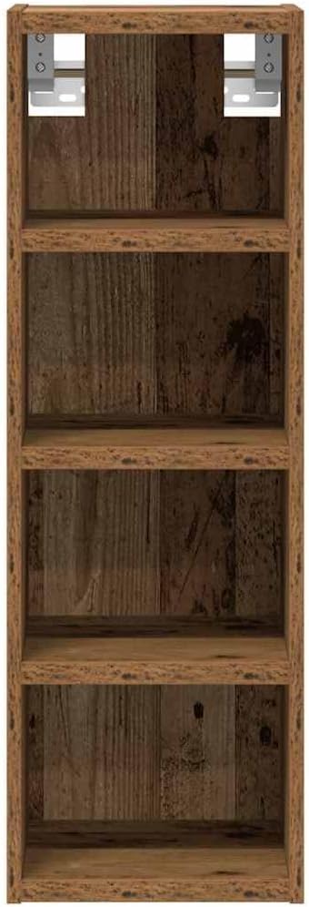 Refined Hängeschrank Riga Altholz-Optik 20x29,5x60 cm Holzwerkstoff 1x(4Einlegeböden)20cm,60cm Altho