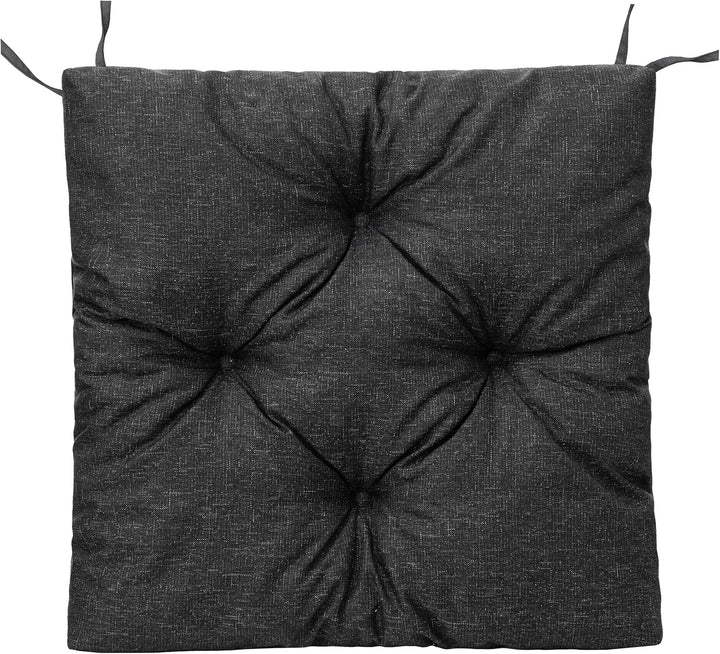 Wasserdichtes Stuhlkissen 45x45 cm – Gartenkissen für Stühle &amp; Sessel – Dickes Sitzkissen 6 cm – Out
