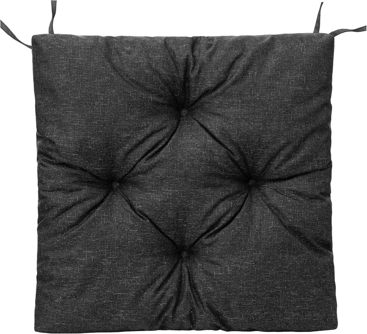 Wasserdichtes Stuhlkissen 45x45 cm – Gartenkissen für Stühle &amp; Sessel – Dickes Sitzkissen 6 cm – Out