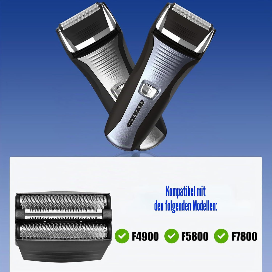 Ersatz-Scherkopf, kompatibel mit Remington F4900/F5800/F7800 Serie, 2 Stück, 2 Stück
