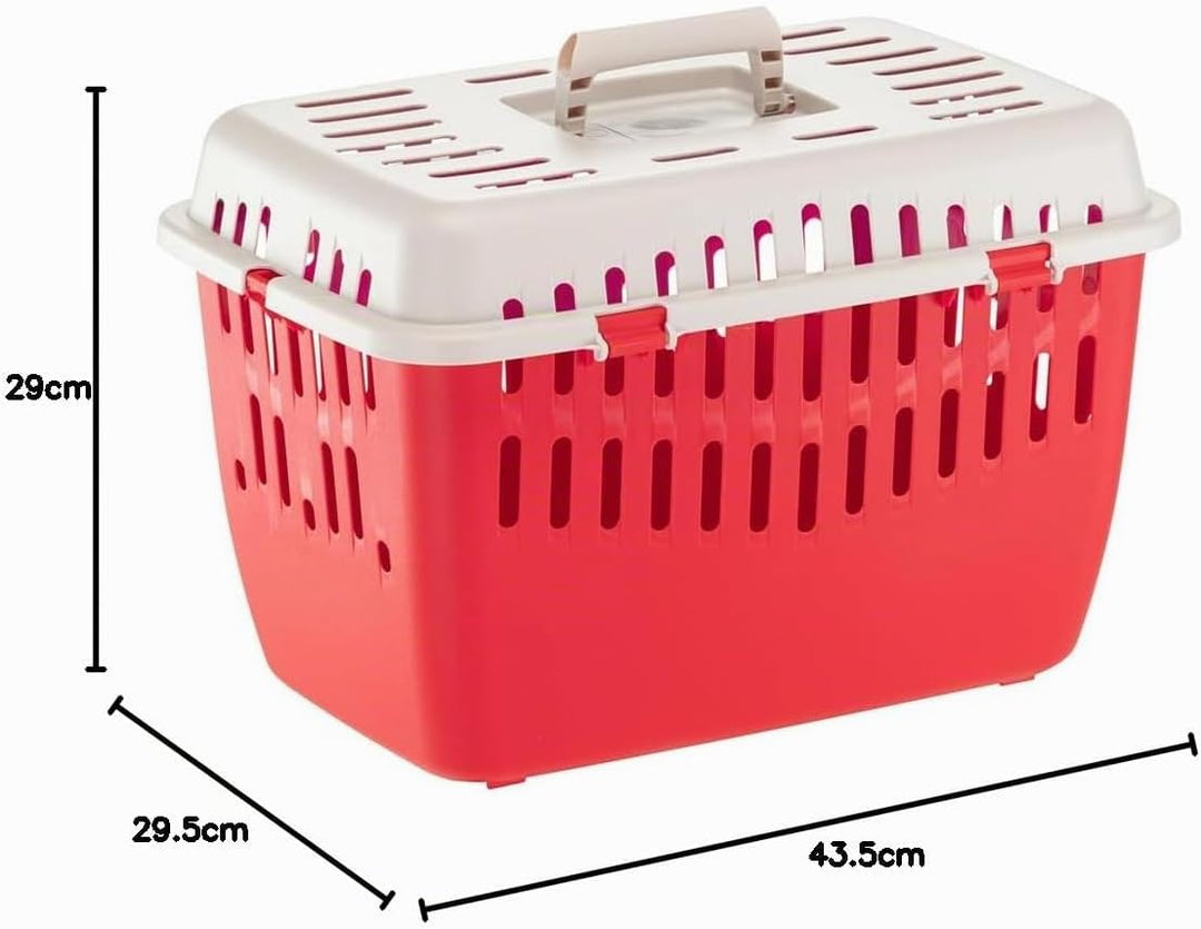 Ferplast Katzentragetasche Binny 1, Hundetragetasche, Hase, Transportbox für Haustiere, Kleine Hunde